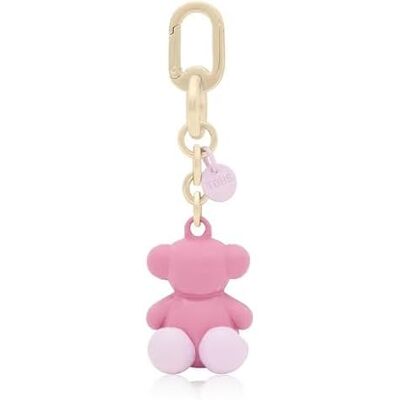 TOUS Nyckelbricka i metall, djärv björn, rosa-multi, rosa, stor, ROSA, Einheitsgröße TOUS Nyckelbricka i metall, djärv björn, rosa-multi, rosa, stor, ROSA, Einheitsgröße