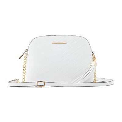 Aldo Dam Crossbody Bag axelväska Adassi, en storlek, Vit/överflödig trädgård, Einheitsgröße Aldo Dam Crossbody Bag axelväska Adassi, en storlek, Vit/överflödig trädgård, Einheitsgröße