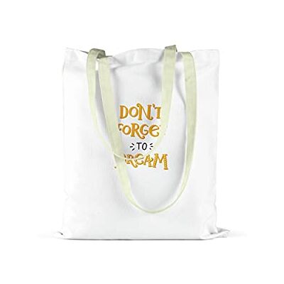 Bonamaison Tryckt handväska, 100% bomull, återanvändbar shoppingväska, miljövänlig, hopfällbar, tygväska med handtag, 34 x 40 cm designad och tillverkad i Turkiet, Flerfärgad, 34X40 Cm, med handtag Bonamaison Tryckt handväska, 100% bomull, återanvändbar shoppingväska, miljövänlig, hopfällbar, tygväska med handtag, 34 x 40 cm designad och tillverkad i Turkiet, Flerfärgad, 34X40 Cm, med handtag