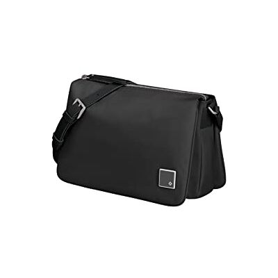 Samsonite Essentially Karissa axelväska M med 3 fack, 28 cm, svart (svart), Svart (Black), Messenger Bags Samsonite Essentially Karissa axelväska M med 3 fack, 28 cm, svart (svart), Svart (Black), Messenger Bags