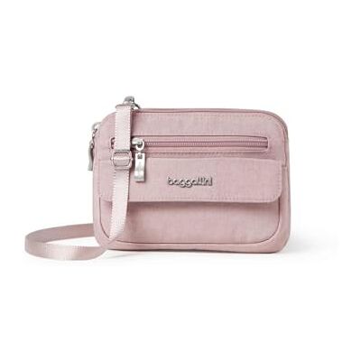Baggallini Dam modern Everywhere Mini, Blush Shimmer, en storlek Baggallini Dam modern Everywhere Mini, Blush Shimmer, en storlek