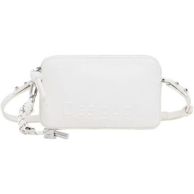 Desigual Julia Crossbody Bag White Desigual Julia Crossbody Bag White