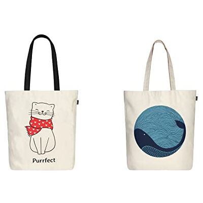 Eco Right Eco höger söt kanvas tygväska estetisk tygväska för kvinnor lärare shopping presentpåse perfekt för matvaror, skola och strand, Vitt, En storlek, Utility Eco Right Eco höger söt kanvas tygväska estetisk tygväska för kvinnor lärare shopping presentpåse perfekt för matvaror, skola och strand, Vitt, En storlek, Utility