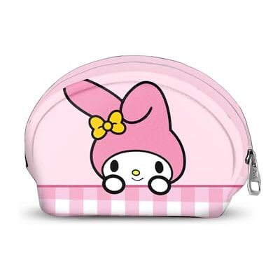 KARACTERMANIA Sanrio My Melody söt-vardaglig oval myntväska, rosa, 12 x 9 cm, Rosa My Melody, En storlek, Vardaglig oval myntväska KARACTERMANIA Sanrio My Melody söt-vardaglig oval myntväska, rosa, 12 x 9 cm, Rosa My Melody, En storlek, Vardaglig oval myntväska