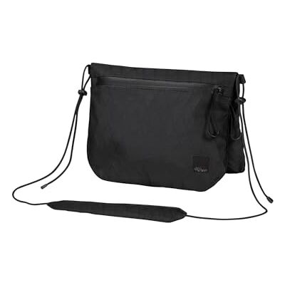 Jack Wolfskin Damväska WANDERMOOD Bag axelväska, svart granit, Svart granit Jack Wolfskin Damväska WANDERMOOD Bag axelväska, svart granit, Svart granit