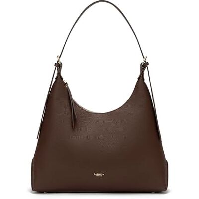 Carlheim , Skagen Genuine Leather collection, Vera Genuine Leather Handbag (Brown) Carlheim , Skagen Genuine Leather collection, Vera Genuine Leather Handbag (Brown)