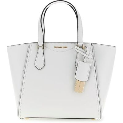 Michael Kors dam Sm Conv Tz Tote Xbody handväska, Optisk vit, Einheitsgröße Michael Kors dam Sm Conv Tz Tote Xbody handväska, Optisk vit, Einheitsgröße