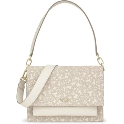TOUS Axelväska M. Audree K Mini Lines Beige, Damväska TOUS Axelväska M. Audree K Mini Lines Beige, Damväska