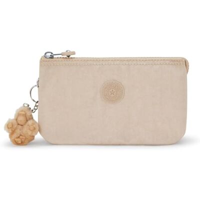 Kipling Creativity L Stor Handväska, Påsar, Fodral, Sparkled Beige, Beige Kipling Creativity L Stor Handväska, Påsar, Fodral, Sparkled Beige, Beige