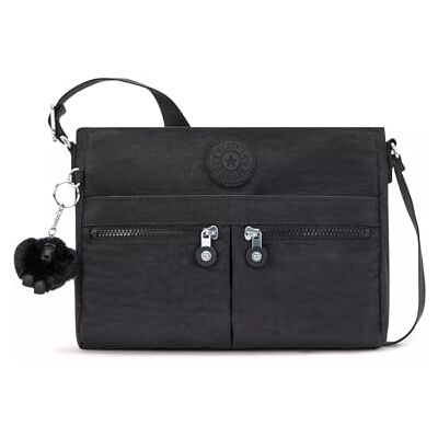 Kipling Women's New Angie Crossbody Bag, black noir, One Size Kipling Women's New Angie Crossbody Bag, black noir, One Size