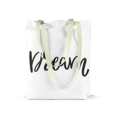 Bonamaison Tryckt shoppingväska, väska, vikbar, tygväska med två långa handtag, storlek: 34 x 40 cm Bonamaison Tryckt shoppingväska, väska, vikbar, tygväska med två långa handtag, storlek: 34 x 40 cm