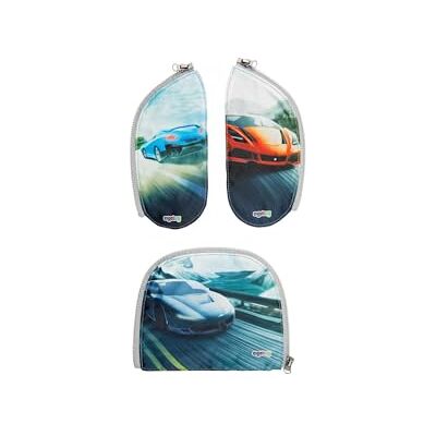 ergobag Zippies Cars Handväska, Unisex Ungdom, Flerfärgad (Flerfärgad), En storlek ergobag Zippies Cars Handväska, Unisex Ungdom, Flerfärgad (Flerfärgad), En storlek