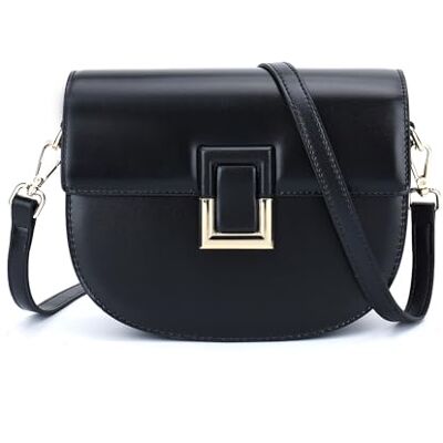 Carlheim Women's Shoulderbags Classis Genuine Leather, Black Carlheim Women's Shoulderbags Classis Genuine Leather, Black