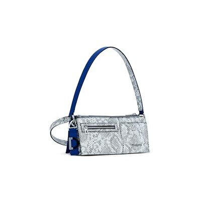 Desigual Designuell unisex väska_delta Nova Blu axelväska, blå, en storlek, BLÅ, En storlek Desigual Designuell unisex väska_delta Nova Blu axelväska, blå, en storlek, BLÅ, En storlek