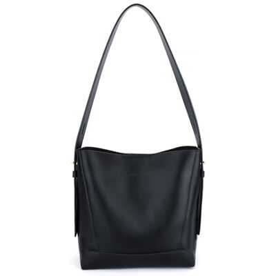 Carlheim Women's Totebags Statement Genuine Leather, Black Carlheim Women's Totebags Statement Genuine Leather, Black