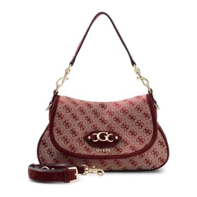 GUESS Samantha Flap Shoulder Bag Gissa VÄSKOR AXELVÄSKA GUESS Samantha Flap Shoulder Bag Gissa VÄSKOR AXELVÄSKA
