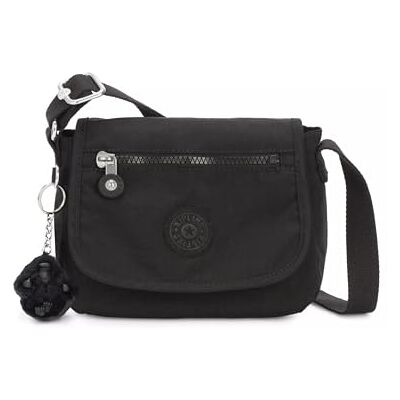 Kipling Sabian Crossbody Mini Bag axelväska (1-pack), Svart Noir, 7.75"L x 5.75"H x 3.5"D, sabian mini crossbody väska Kipling Sabian Crossbody Mini Bag axelväska (1-pack), Svart Noir, 7.75"L x 5.75"H x 3.5"D, sabian mini crossbody väska