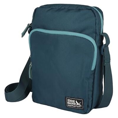 Eddie Bauer Jasper crossbody väska med dragkedja huvudfack och justerbar axelrem, påfågel, en storlek, Påfågel, En storlek, Jasper Crossbody väska med dragkedja huvudfack och justerbar axelrem Eddie Bauer Jasper crossbody väska med dragkedja huvudfack och justerbar axelrem, påfågel, en storlek, Påfågel, En storlek, Jasper Crossbody väska med dragkedja huvudfack och justerbar axelrem