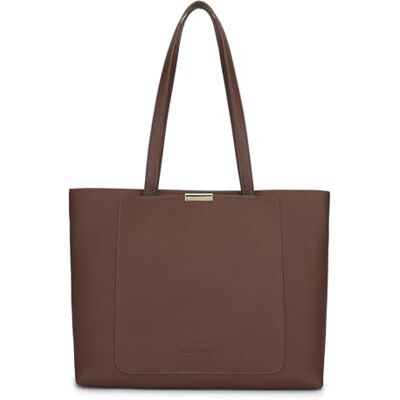 Carlheim Women's Totebags ELLA PREMIUM Genuine Leather, Brown Carlheim Women's Totebags ELLA PREMIUM Genuine Leather, Brown
