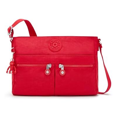 Kipling New Angie Liten Crossbody, Red Rouge (Röd) Kipling New Angie Liten Crossbody, Red Rouge (Röd)