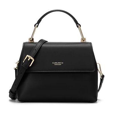 Carlheim , Gotland Genuine Leather collection, Grace Genuine Leather Handbag (Black) Carlheim , Gotland Genuine Leather collection, Grace Genuine Leather Handbag (Black)