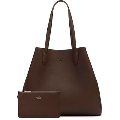 Carlheim , Gotland Genuine Leather collection, Evelyn Genuine Leather Handbag (Brown) Carlheim , Gotland Genuine Leather collection, Evelyn Genuine Leather Handbag (Brown)