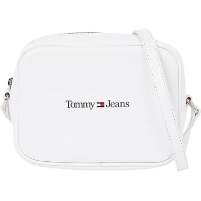 Tommy Jeans TJW axelväska 18 cm, Vit, Einheitsgröße Tommy Jeans TJW axelväska 18 cm, Vit, Einheitsgröße