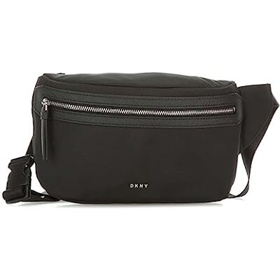 DKNY Women's R23IEA41-BSV-1 Crossbody, svart/silver, svart/silver, Einheitsgröße DKNY Women's R23IEA41-BSV-1 Crossbody, svart/silver, svart/silver, Einheitsgröße