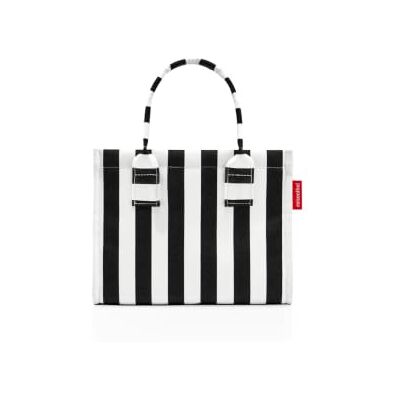 reisenthel daily shopper XS summerstripes black – modern, smidig shoppingväska för varje tillfälle – praktisk handväska, tillräckligt stor för dina inköp och dina vardagliga föremål reisenthel daily shopper XS summerstripes black – modern, smidig shoppingväska för varje tillfälle – praktisk handväska, tillräckligt stor för dina inköp och dina vardagliga föremål