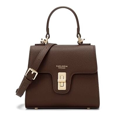 Carlheim , Skagen Genuine Leather collection, Chloe Genuine Leather Handbag (Brown) Carlheim , Skagen Genuine Leather collection, Chloe Genuine Leather Handbag (Brown)