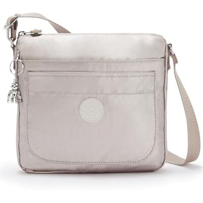 Kipling Sebastian Liten Crossbody, Metallic Glow (Silver) Kipling Sebastian Liten Crossbody, Metallic Glow (Silver)