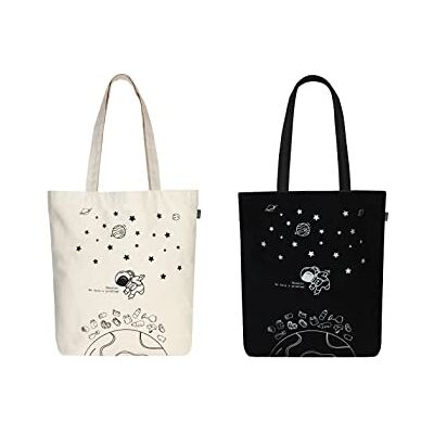 Eco Right Eco höger söt kanvas tygväska estetisk tygväska för kvinnor lärare shopping presentpåse perfekt för matvaror, skola och strand, Vitt, En storlek, Utility Eco Right Eco höger söt kanvas tygväska estetisk tygväska för kvinnor lärare shopping presentpåse perfekt för matvaror, skola och strand, Vitt, En storlek, Utility