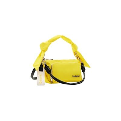 Desigual Priori Urus, tillbehör Nylon Across Body Bag för kvinnor, en storlek, gul, Talla única Desigual Priori Urus, tillbehör Nylon Across Body Bag för kvinnor, en storlek, gul, Talla única