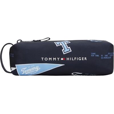 Tommy Hilfiger Unisex barn TH ESSENTIAL tryckt pennskrin AU0AU01987 andra små tillbehör, blå (rymdblå överallt tryck), OS, Blå (rymdblå heltäckande tryck), En storlek Tommy Hilfiger Unisex barn TH ESSENTIAL tryckt pennskrin AU0AU01987 andra små tillbehör, blå (rymdblå överallt tryck), OS, Blå (rymdblå heltäckande tryck), En storlek