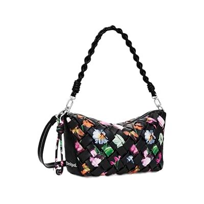 Desigual , BAG_ÉCLAT_MUNICH för kvinnor, en storlek, svart, Talla única Desigual , BAG_ÉCLAT_MUNICH för kvinnor, en storlek, svart, Talla única