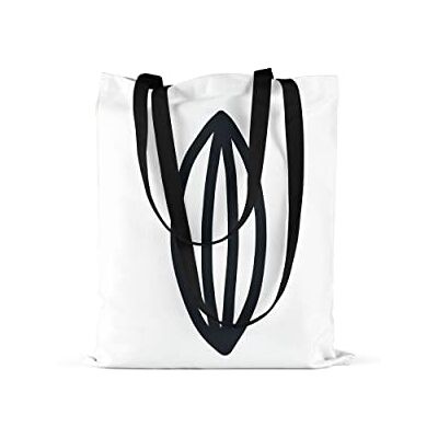 Bonamaison Tote Bag İtryckt med långa svarta handtag, matkasse, shoppingväska, vikbar, kanvasväska, storlek: 48 x 55 cm, flerfärgad, med långa svarta handtag, mångfärgad, med långa svarta handtag Bonamaison Tote Bag İtryckt med långa svarta handtag, matkasse, shoppingväska, vikbar, kanvasväska, storlek: 48 x 55 cm, flerfärgad, med långa svarta handtag, mångfärgad, med långa svarta handtag