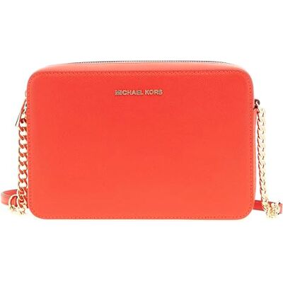 Michael Kors LG EW Crossbody-väska, damväska, en storlek, Burnt Sienna Michael Kors LG EW Crossbody-väska, damväska, en storlek, Burnt Sienna