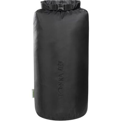 Tatonka Packsäck Dry Bag 10 l – vattentät packpåse med rullstängning och spänne – tillverkad av återvunnen polyester – 10 liter volym (svart) Tatonka Packsäck Dry Bag 10 l – vattentät packpåse med rullstängning och spänne – tillverkad av återvunnen polyester – 10 liter volym (svart)