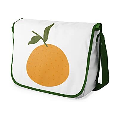 Bonamaison Le Jardin du Lin digital tryckt budbärare skolväskor med kaki rem för flickor och pojkar, tillbaka till skolan, kurirväskor för studenter, axelväskor, storlek: 29 x 36 cm, Mångfärgad, Messenger Bonamaison Le Jardin du Lin digital tryckt budbärare skolväskor med kaki rem för flickor och pojkar, tillbaka till skolan, kurirväskor för studenter, axelväskor, storlek: 29 x 36 cm, Mångfärgad, Messenger