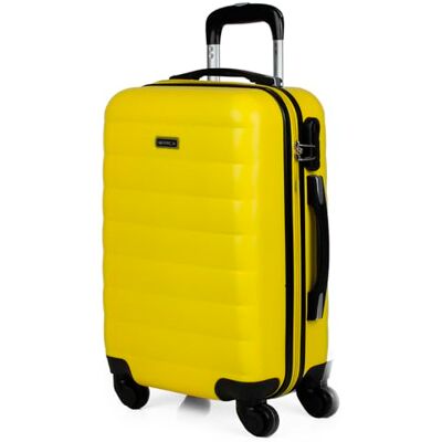 ITACA Kabinväska, Handbagage, 55x40x20, Lätt Vikt Och 4 Hjul Stilren Trolley M ITACA Kabinväska, Handbagage, 55x40x20, Lätt Vikt Och 4 Hjul Stilren Trolley M