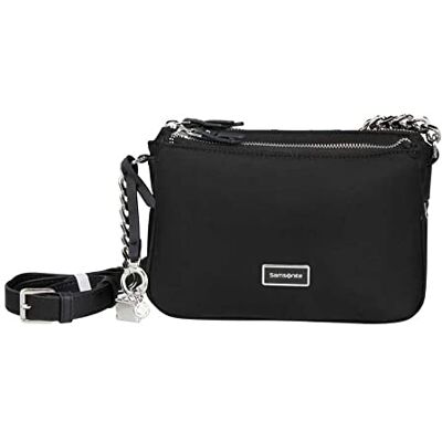 Samsonite Karissa 2.0 – axelväska med 3 fack, 23 cm, svart (Eco Black) Samsonite Karissa 2.0 – axelväska med 3 fack, 23 cm, svart (Eco Black)