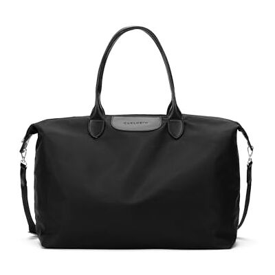 Carlheim Haven Handbag, Travel Sports Spacious, Nylon, Black, X-Large Carlheim Haven Handbag, Travel Sports Spacious, Nylon, Black, X-Large