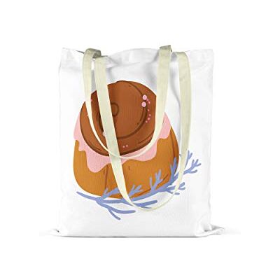 Bonamaison Tryckt handväska, 100% bomull, återanvändbar shoppingväska, miljövänlig, hopfällbar, tygväska med handtag, 48 x 55 cm designad och tillverkad i Turkiet, Flerfärgad, 48x55 Cm, med handtag Bonamaison Tryckt handväska, 100% bomull, återanvändbar shoppingväska, miljövänlig, hopfällbar, tygväska med handtag, 48 x 55 cm designad och tillverkad i Turkiet, Flerfärgad, 48x55 Cm, med handtag