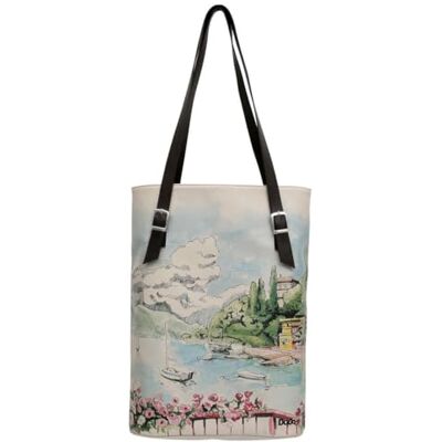 DOGO Dam Sac Haut-Lago Di Como Tallbag, Bleu, Blå DOGO Dam Sac Haut-Lago Di Como Tallbag, Bleu, Blå