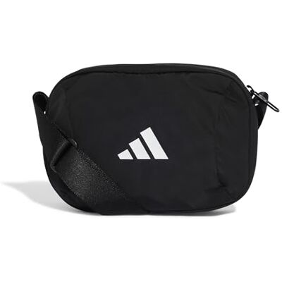 adidas Uniseks FUTURE ICONS SHOULDER BAG, black/white, One size adidas Uniseks FUTURE ICONS SHOULDER BAG, black/white, One size