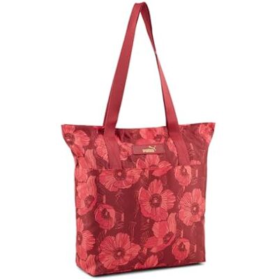 PUMA Core Pop Shopper Köpare Kvinna, Intense Red-blommig Aop, Taglia unica PUMA Core Pop Shopper Köpare Kvinna, Intense Red-blommig Aop, Taglia unica