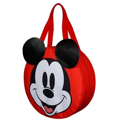 Disney Musse Pigg ansikte – jumbo strandväska, svart, 53 x 50 cm, kapacitet 42 L, Svart, En storlek, Jumbo strandväska ansikte Disney Musse Pigg ansikte – jumbo strandväska, svart, 53 x 50 cm, kapacitet 42 L, Svart, En storlek, Jumbo strandväska ansikte