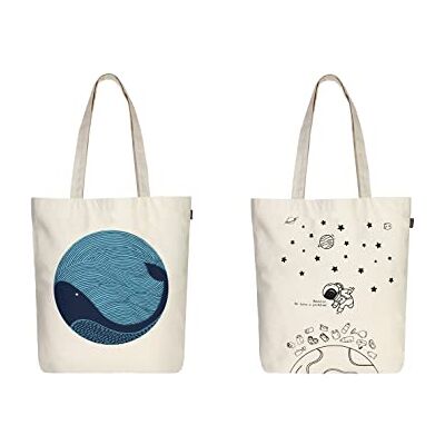 Eco Right Eco höger söt kanvas tygväska estetisk tygväska för kvinnor lärare shopping presentpåse perfekt för matvaror, skola och strand, Vitt, En storlek, Utility Eco Right Eco höger söt kanvas tygväska estetisk tygväska för kvinnor lärare shopping presentpåse perfekt för matvaror, skola och strand, Vitt, En storlek, Utility