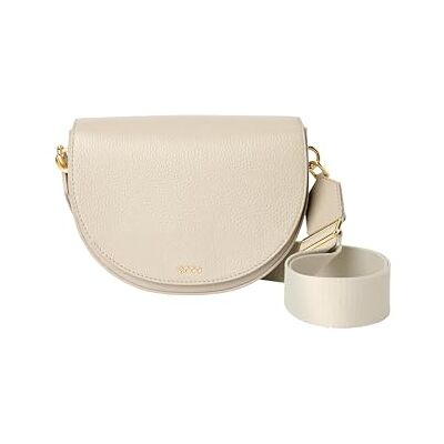 ECCO Dam klassisk sadelväska crossbody, sand, Sand ECCO Dam klassisk sadelväska crossbody, sand, Sand