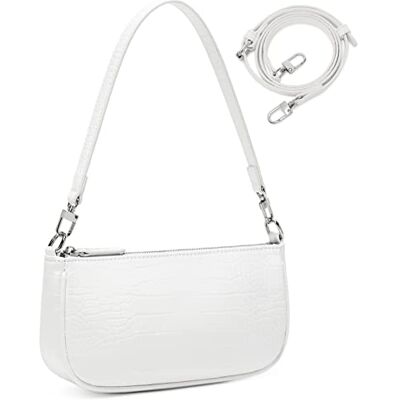 lapsting liten axelväska för kvinnor mini Y2K väskor trendig handväska crossbody 90-tal plånböcker vit lapsting liten axelväska för kvinnor mini Y2K väskor trendig handväska crossbody 90-tal plånböcker vit